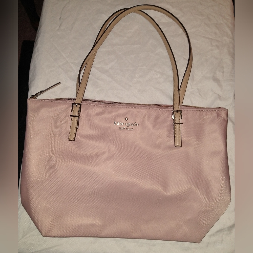 Kate Spade light pink bag purse cute!